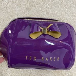 Ted Baker Bow Trapeze cosmetic bag